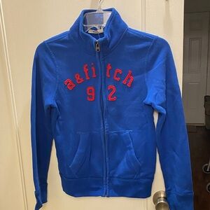 Abercrombie Kids Blue Jacket with Red Accents